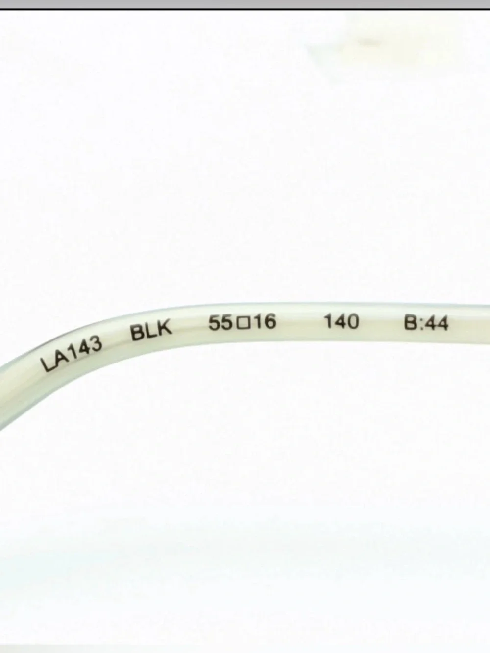 BRAND NEW  L.A.M.B. 143 55 eye Women’s Black and Gold Cat-Eye Eyeglass Frames